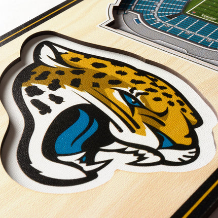 Jacksonville Jaguars 3D Stadium 6x19 Banners