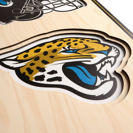 Jacksonville Jaguars 8x32 3D Stadium Banner