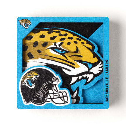 Jacksonville Jaguars 3D Logo Series Magnet