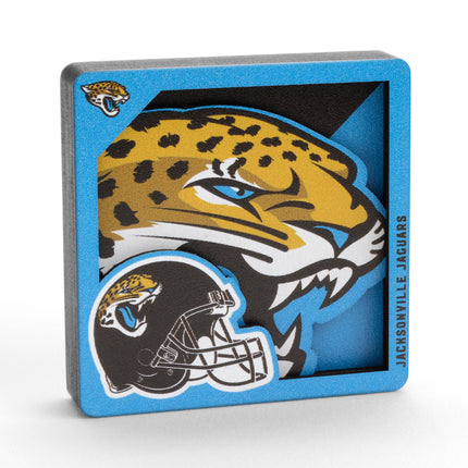 Jacksonville Jaguars 3D Logo Series Magnet