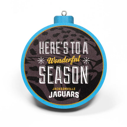 Jacksonville Jaguars 3D Logo Series Ornament