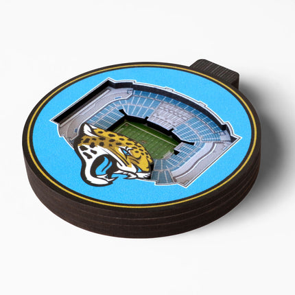 Jacksonville Jaguars 3D StadiumView Ornaments