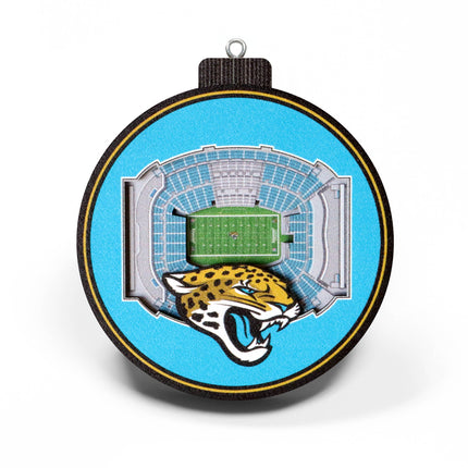 Jacksonville Jaguars 3D StadiumView Ornaments