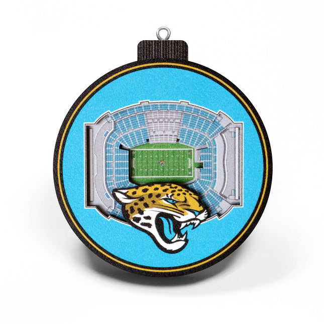 Jacksonville Jaguars 3D StadiumView Ornaments