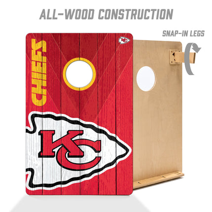 Kansas City Chiefs 2x3 Cornhole Boards