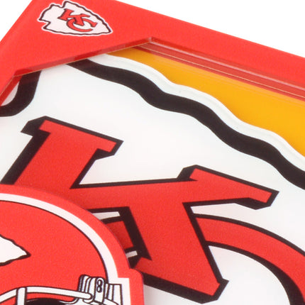 Kansas City Chiefs 3D Logo Series Coasters