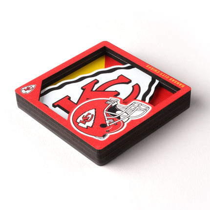Kansas City Chiefs 3D Logo Series Magnet
