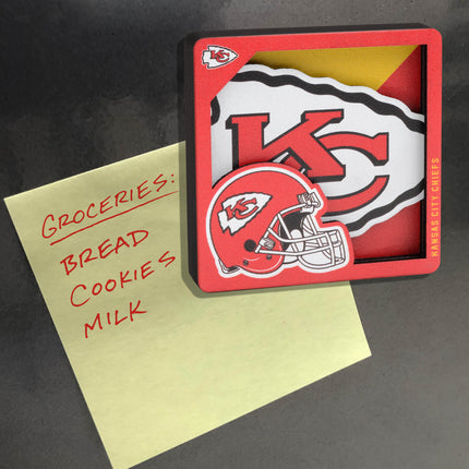 Kansas City Chiefs 3D Logo Series Magnet