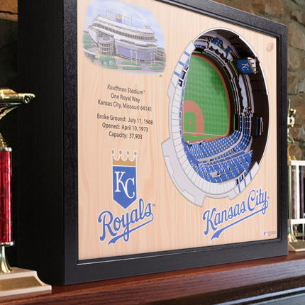 Kansas City Royals 25 Layer Stadium Art