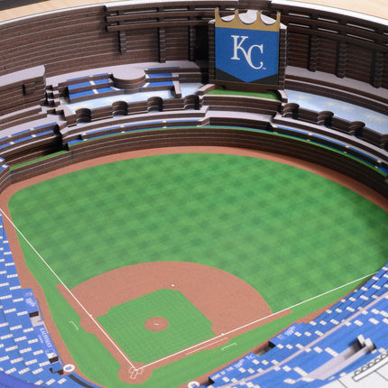 Kansas City Royals 25 Layer Stadium Art