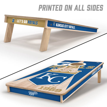 Kansas City Royals Cornhole Boards 2x4