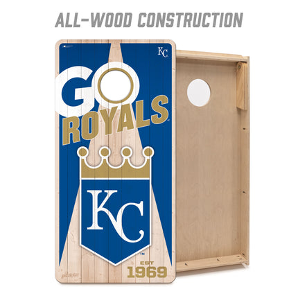 Kansas City Royals Cornhole Boards 2x4