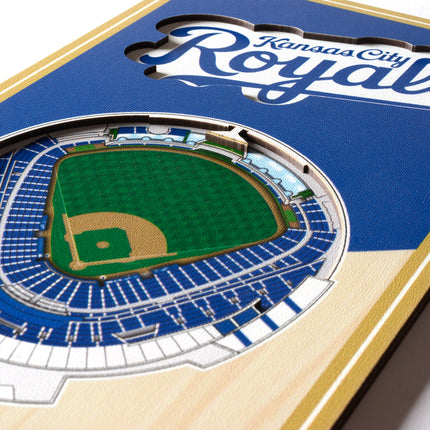 Kansas City Royals 3D Stadium 6x19 Banners