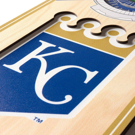 Kansas City Royals 3D Stadium 6x19 Banners