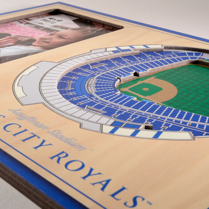 Kansas City Royals 3D StadiumView Picture Frame