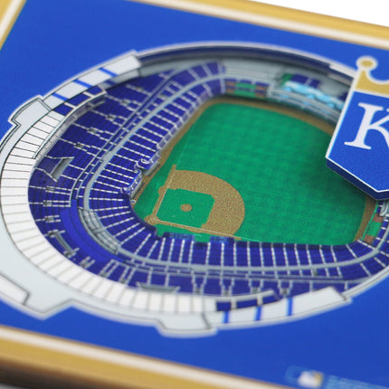 Kansas City Royals 3D Stadium View Coasters