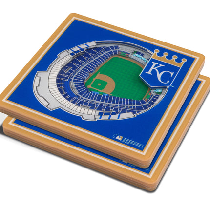 Kansas City Royals 3D Stadium View Coasters