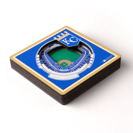Kansas City Royals 3D StadiumView Magnets