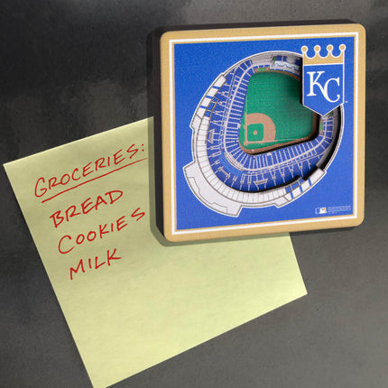 Kansas City Royals 3D StadiumView Magnets
