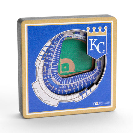 Kansas City Royals 3D StadiumView Magnets