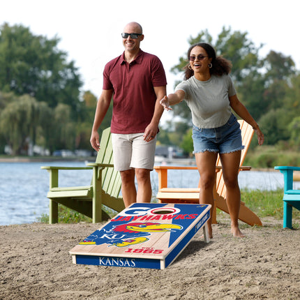 Kansas Jayhawks 2x4 Cornhole Boards