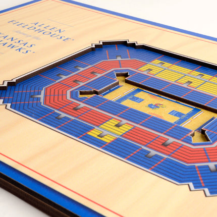 Kansas Jayhawks 3D StadiumView Desktop