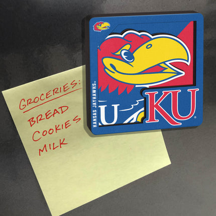 Kansas Jayhawks 3D Logo Series Magnet