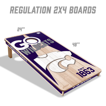 Kansas State Wildcats 2x4 Cornhole Boards