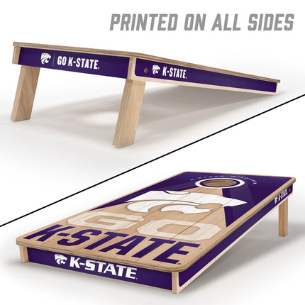 Kansas State Wildcats 2x4 Slogan Series Cornhole Boards