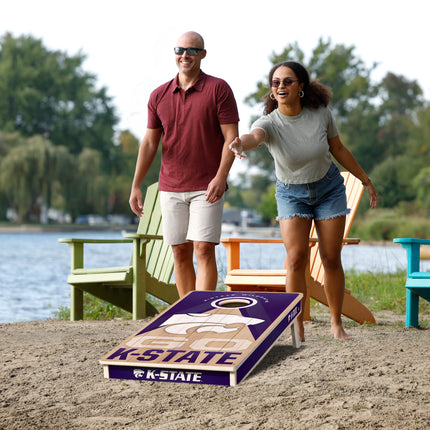 Kansas State Wildcats 2x4 Slogan Series Cornhole Boards