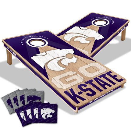 Kansas State Wildcats 2x4 Slogan Series Cornhole Boards