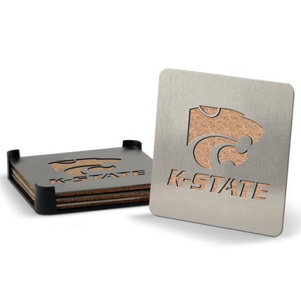 Kansas State Wildcats (4) Boaster Drink Coasters