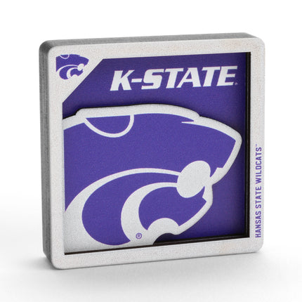 Kansas State Wildcats 3D Logo Series Magnet