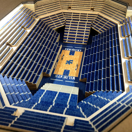 Kentucky Wildcats 25-Layer StadiumView End Table