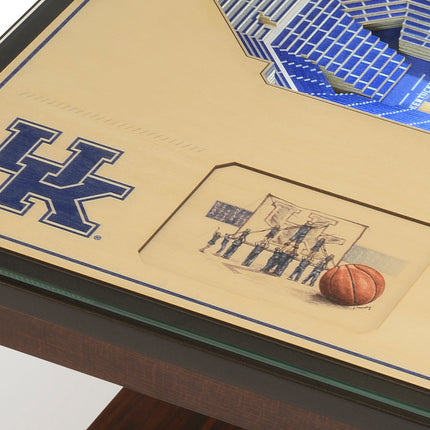 Kentucky Wildcats 25-Layer StadiumView End Table