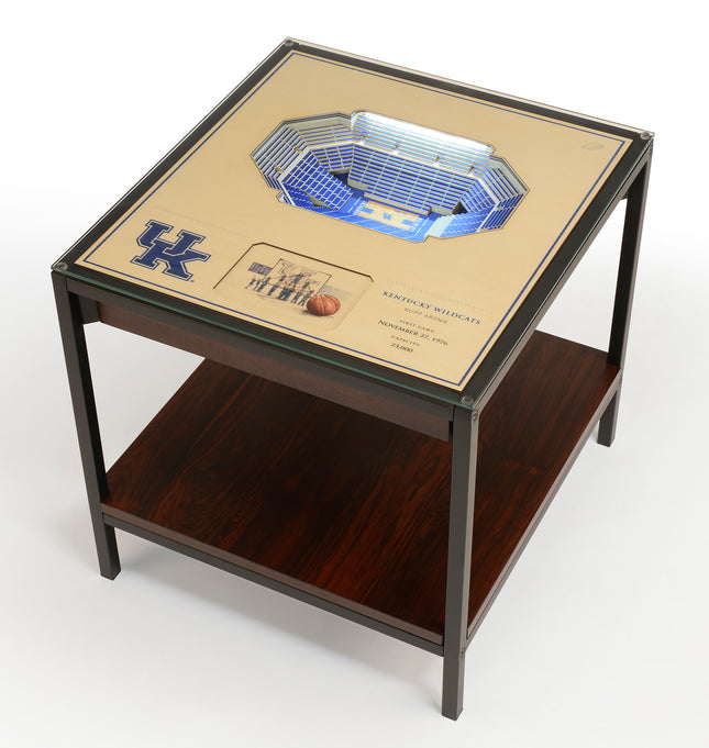 Kentucky Wildcats 25-Layer StadiumView End Table
