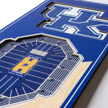 Kentucky Wildcats 3D Stadium 6x19 Banners