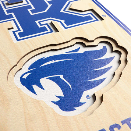 Kentucky Wildcats 8x32 3D Stadium Banner
