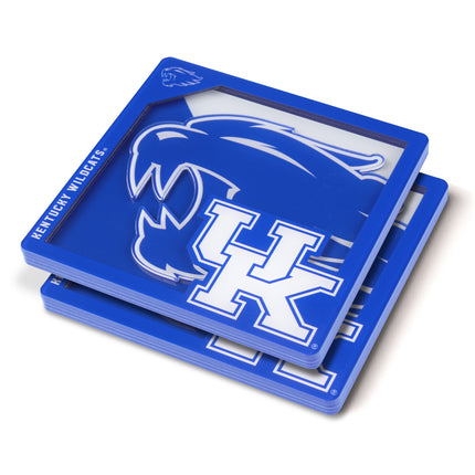 Kentucky Wildcats 3D Logo Series Coasters