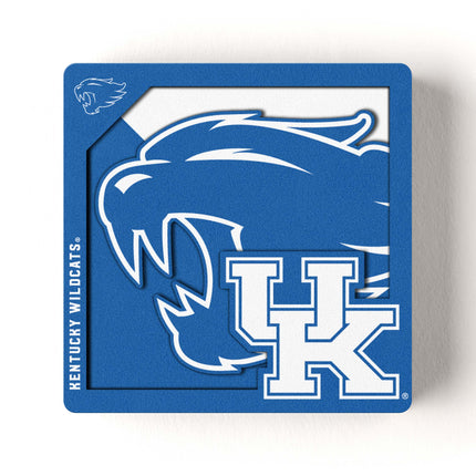 Kentucky Wildcats 3D Logo Series Magnet