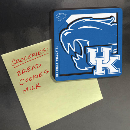 Kentucky Wildcats 3D Logo Series Magnet