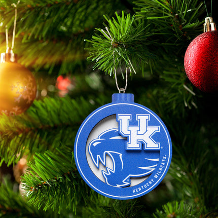 Kentucky Wildcats 3D Logo Series Ornament