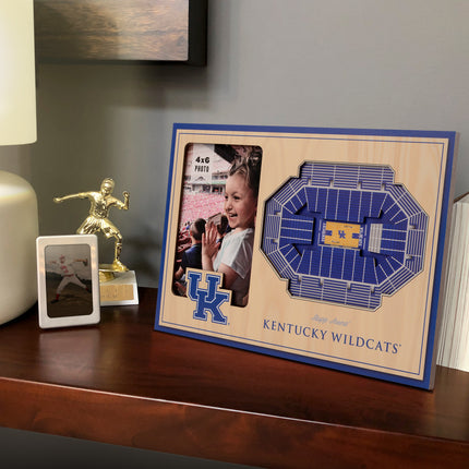 Kentucky Wildcats 3D StadiumView Picture Frame