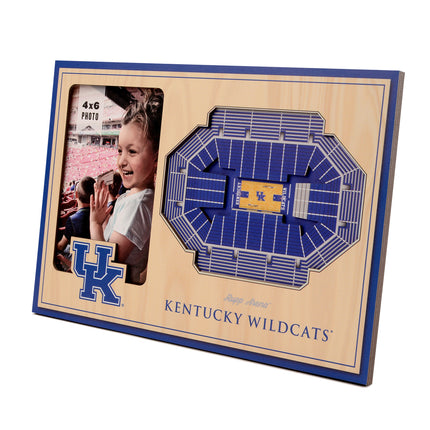 Kentucky Wildcats 3D StadiumView Picture Frame