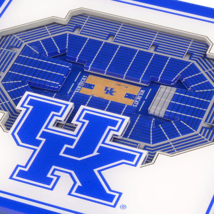Kentucky Wildcats 3D Stadium View Coasters