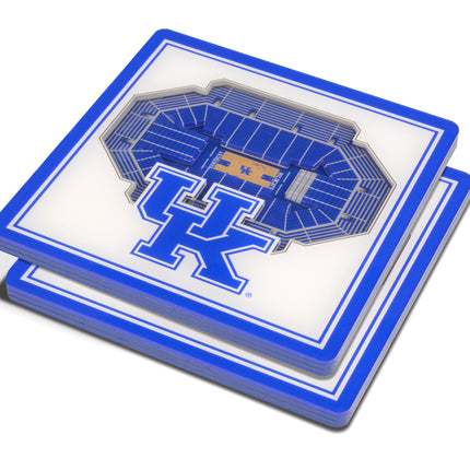 Kentucky Wildcats 3D Stadium View Coasters