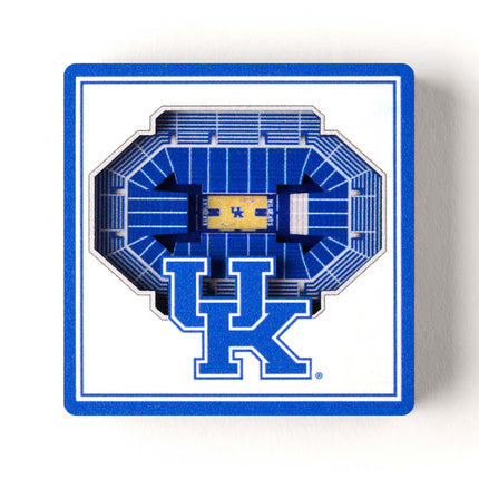 Kentucky Wildcats 3D StadiumView Magnets