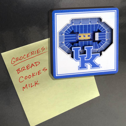 Kentucky Wildcats 3D StadiumView Magnets