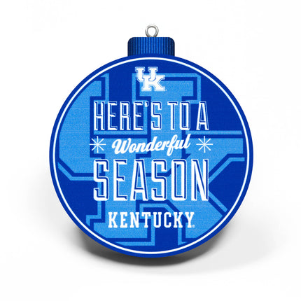 Kentucky Wildcats 3D StadiumView Ornaments