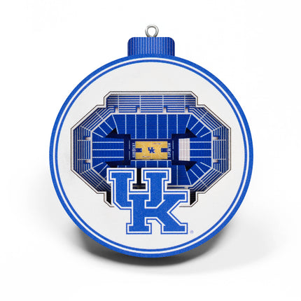 Kentucky Wildcats 3D StadiumView Ornaments